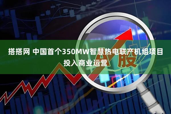 搭搭网 中国首个350MW智慧热电联产机组项目投入商业运营