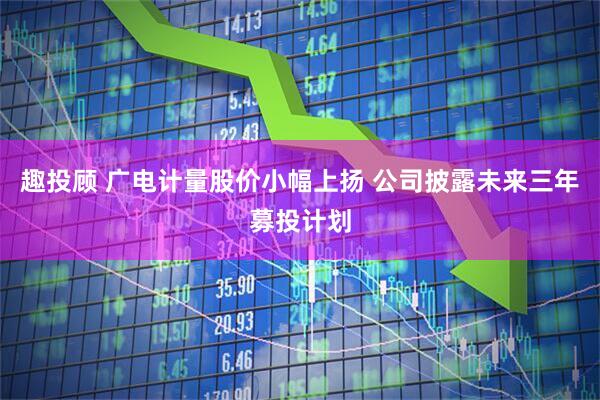 趣投顾 广电计量股价小幅上扬 公司披露未来三年募投计划
