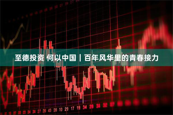 至德投资 何以中国｜百年风华里的青春接力