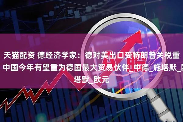 天猫配资 德经济学家：德对美出口受特朗普关税重创，中国今年有望重为德国最大贸易伙伴_中德_施塔默_欧元
