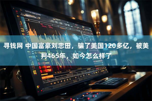 寻钱网 中国富豪刘忠田，骗了美国120多亿，被美判465年，如今怎么样了